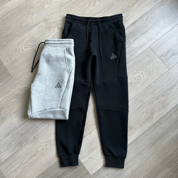 Muške sportske casual hlače od pamukasto-mješane tkanine, slobodan kroj, srednji pojas, ravne nogavice, šnúrica za zatvaranje