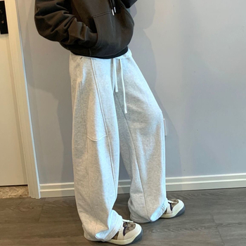 Banana hlače – casual hlače s visokim strukom, patchwork stil, pamuk-smjesa tkanina, blaga elastičnost (Banana hlače, visok struk, patchwork stil, pamuk-smjesa, blaga elastičnost)