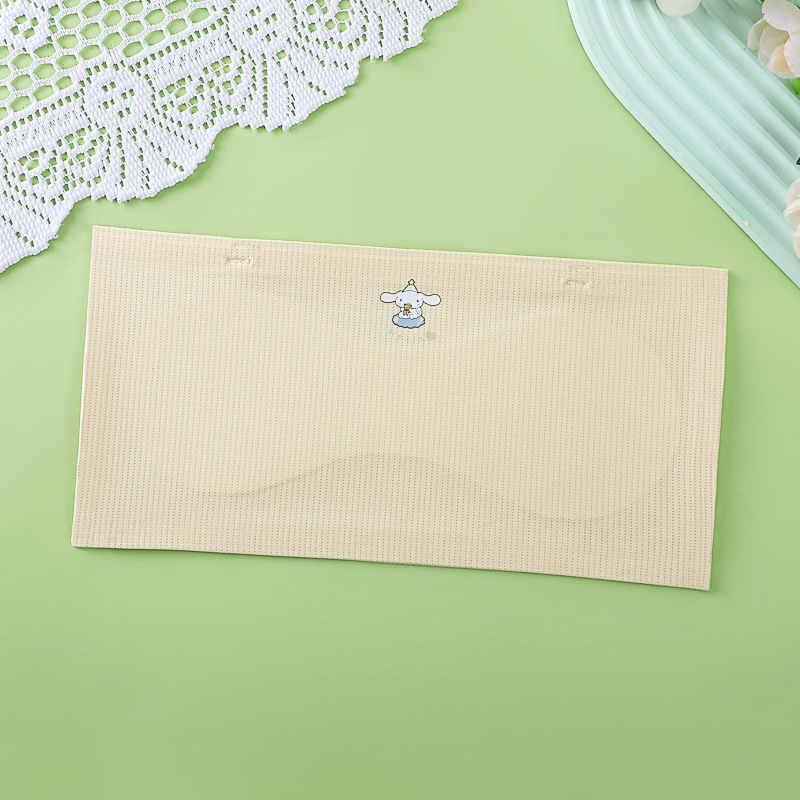 Táncra tervezett csőtop váll nélküli, öleli a mellkast, Ice Silk Nylon anyagból, vékony formázott kosár