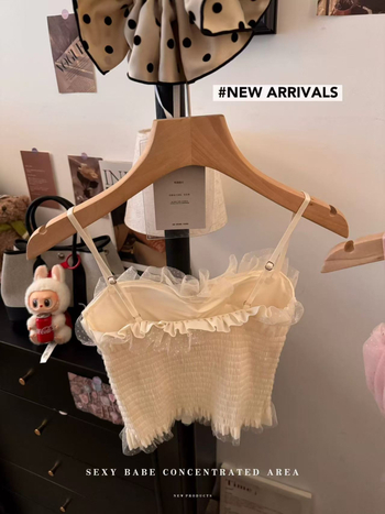 Ženski ljetni top s blistavim mrežastim patchworkom, naramenice, kratka linija, floralni uzorak, mješavina najlona i spandeksa