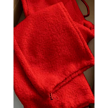 Pantaloni drepți pentru femei, talie înaltă, poliester, casual, toamna 2025