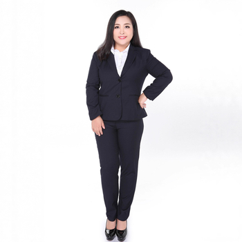 Ženske profesionalne hlače za kostim, ravni kroj, Biki tkanina, poliester, stil Temperament Commuter, duge hlače