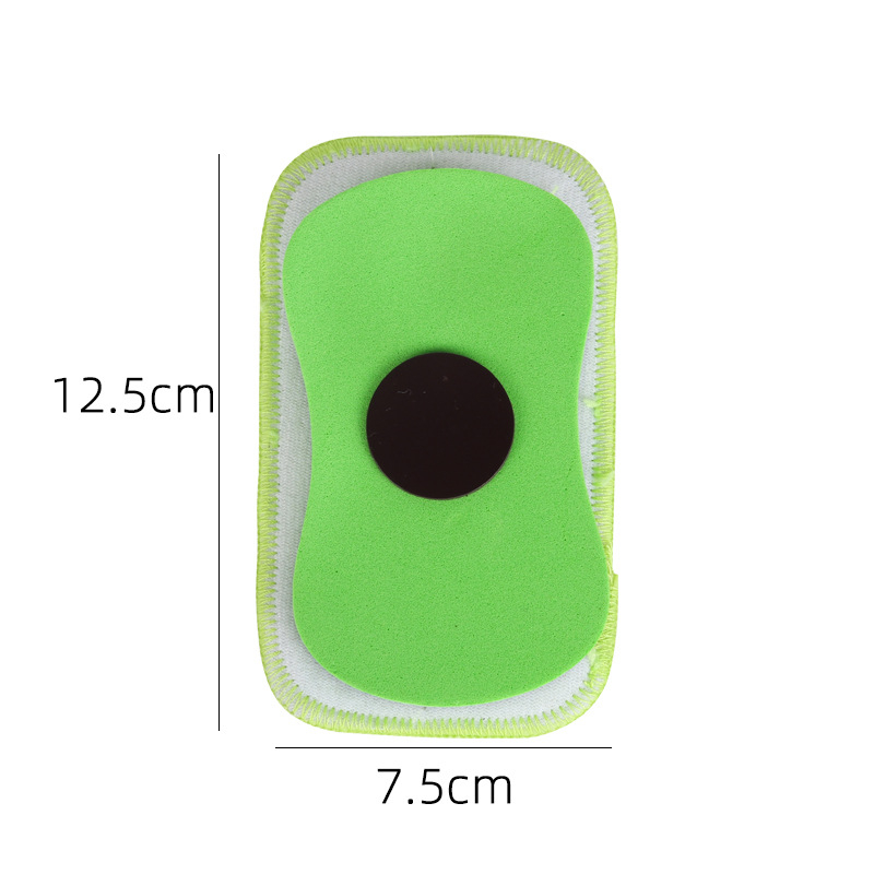 Магнитна гумичка за бял борд с EVA задна част, повърхност от фланел, съвместима с водноразтворима креда, подвижна и миеща се