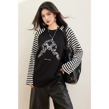 Cardigan damă cu mâneci lungi pentru protecția solară, model patchwork, guler Peter Pan, țesătură de acetat, 95%+ material principal, stil stradal, primăvara 2026