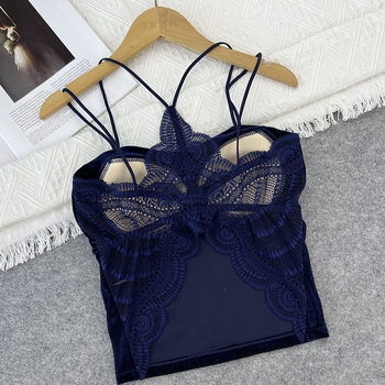 Ženski tube top od plišanog velura, dužina struka, stražnji nabor, puni košarica, srednji oblik čaše, 70–80% pliš materijala