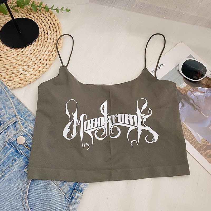 Tube Top s 3/4 šalica, tanke oblikovane šalice, bezšavova, prozirni najlon, duljina u struku, stil prsluka