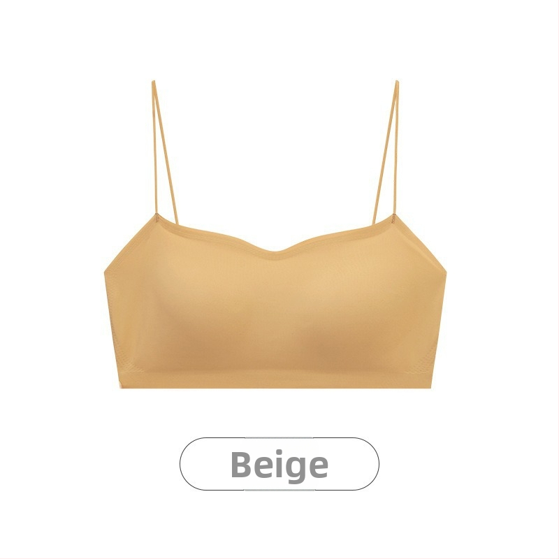 Sutien bez naramenica (3/4 košarica; oblik čašice: gornje tanko, donje debelo; materijal: najlon; bez tragova, lijep leđa)