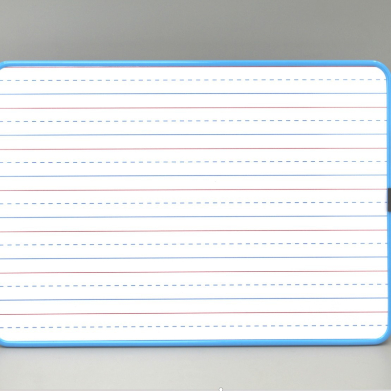 Διπλής όψεως πίνακας γραφής με τέσσερις γραμμές και τρεις περιοχές πλέγματος, μη μαγνητικός, επιφάνεια σβήνεται εύκολα, πίνακας σχεδίασης Pinyin, διδακτικό βοήθημα στην τάξη