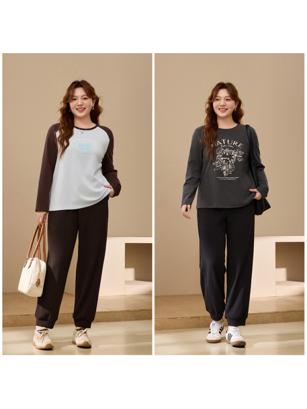 Elegantne ravne hlače s elastičnim pojasom, viskozna vlakna, sadržaj glavne tkanine 30–50%, jesen 2024