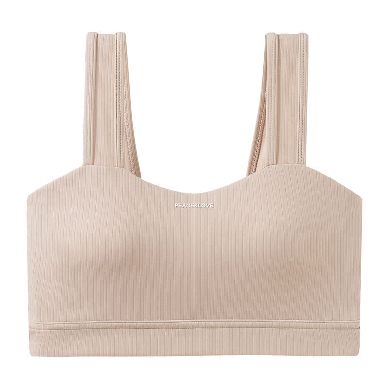 Sutien fără bretele, fără cusături, cu design de strângere la spate, cupe modelate, material nylon 80–90%