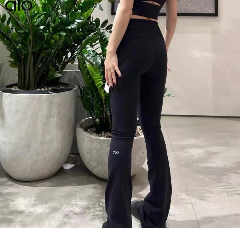 Široke svakodnevne hlače za žene, visoki struk, mješavina nylon-spandex, zima 2025