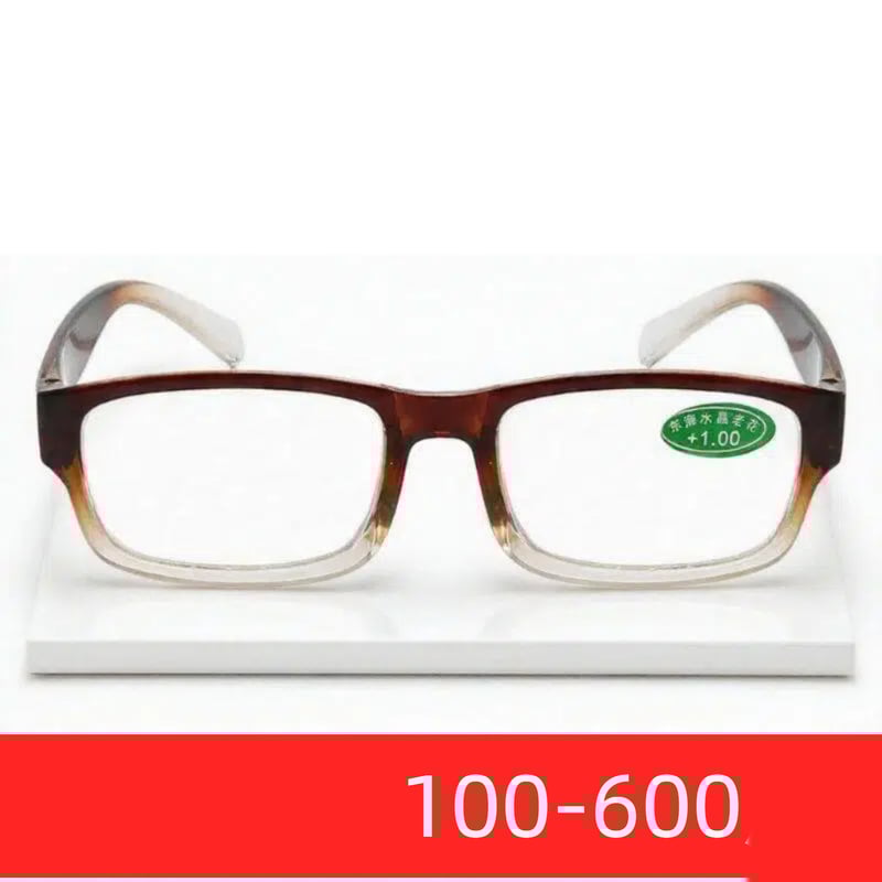 Κρυστάλλινα γυαλιά ανάγνωσης Donghai, χοντρό πλαίσιο, υψηλής ευκρίνειας, ανθεκτικά στη φθορά γυαλιά, ανθεκτικά στις γρατσουνιές