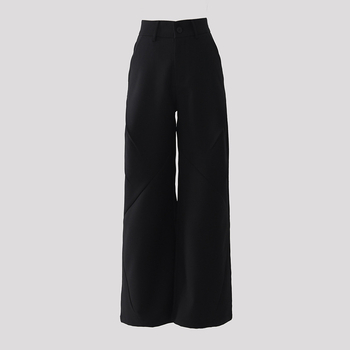 Pantaloni evazați cu amestec de 50-70% spandex, pantaloni casual femei, primăvara 2025