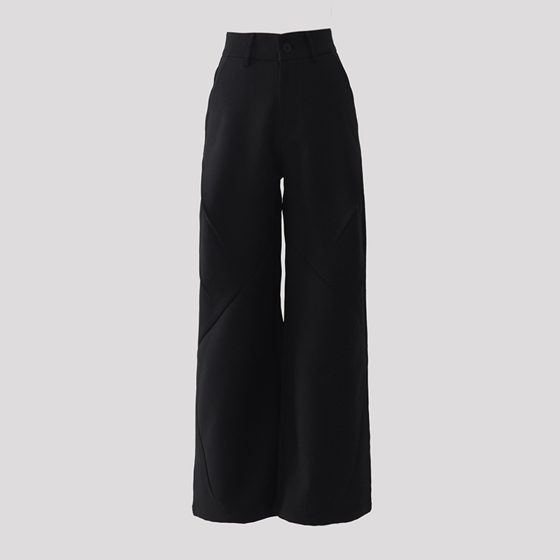 Pantaloni evazați cu amestec de 50-70% spandex, pantaloni casual femei, primăvara 2025