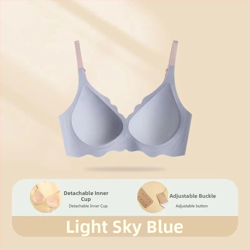 Besprijekorni ženski grudnjak – ultra tanak, prozračan, udoban, lagani sportski stil, nježno podizanje i skupljanje, tube top