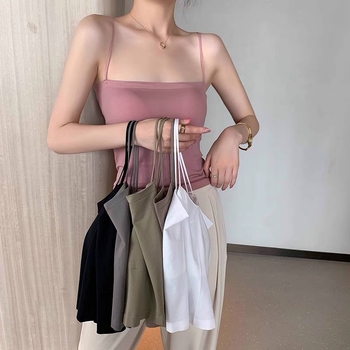 Najlon Bellyband majica, 3/4 šalice, tanak kalup kalup, prozračna i udobna
