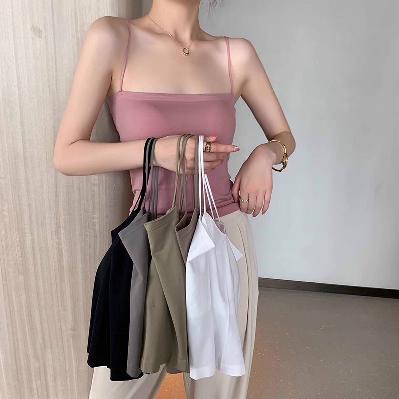 Najlon Bellyband majica, 3/4 šalice, tanak kalup kalup, prozračna i udobna
