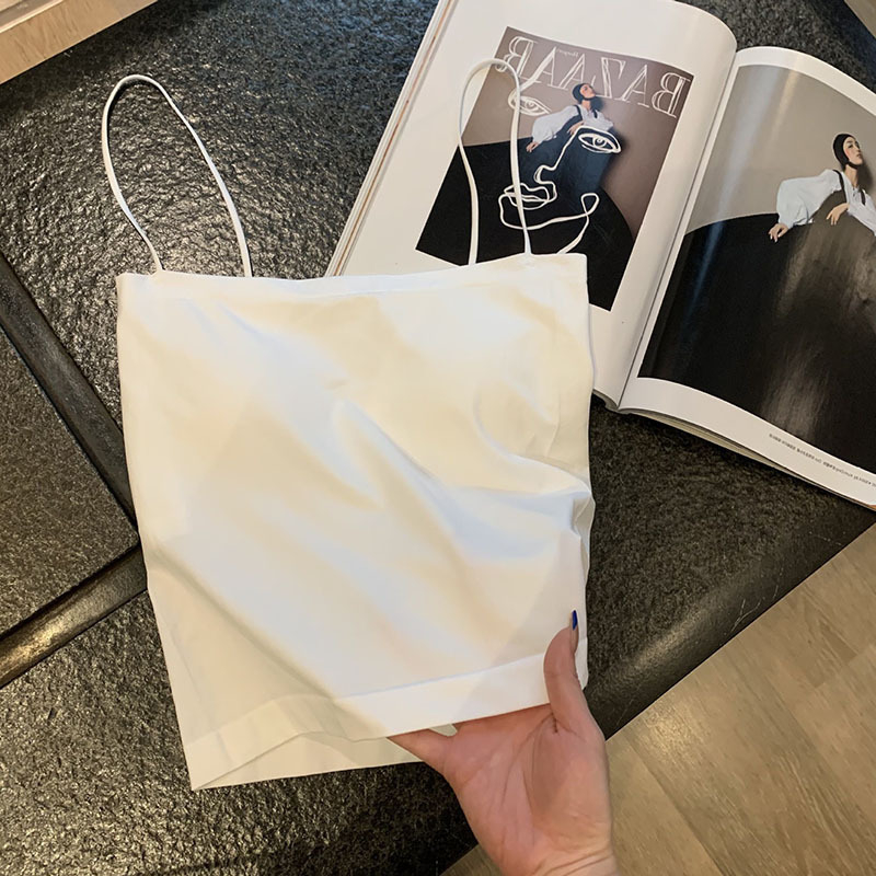 Najlon Bellyband majica, 3/4 šalice, tanak kalup kalup, prozračna i udobna