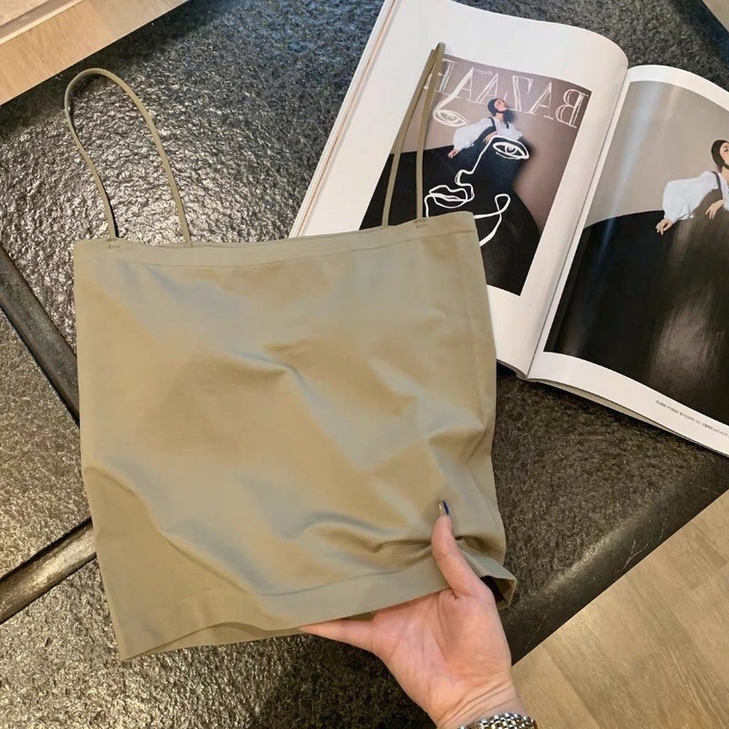 Najlon Bellyband majica, 3/4 šalice, tanak kalup kalup, prozračna i udobna