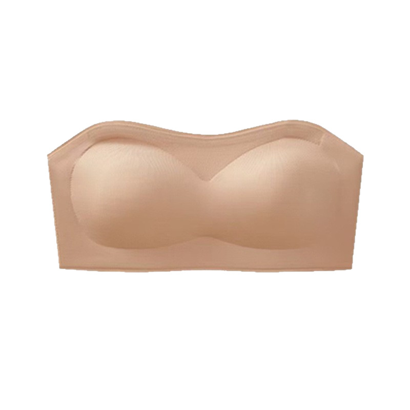 Nylon bezšivni wrap/tube top grudnjak, srednji oblik košarica, jedinstveni sexy stil, bočno skupljanje