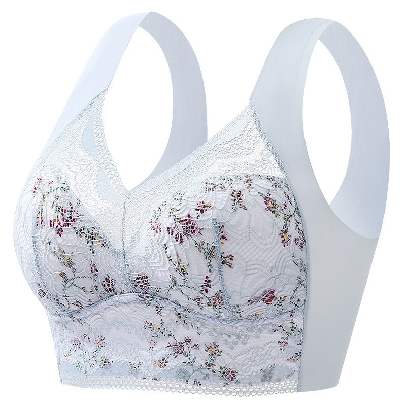Čipkasti bustier-top bez žice, fiksne košarice, skuplja bočne dojke, vest stil, tanke košarice