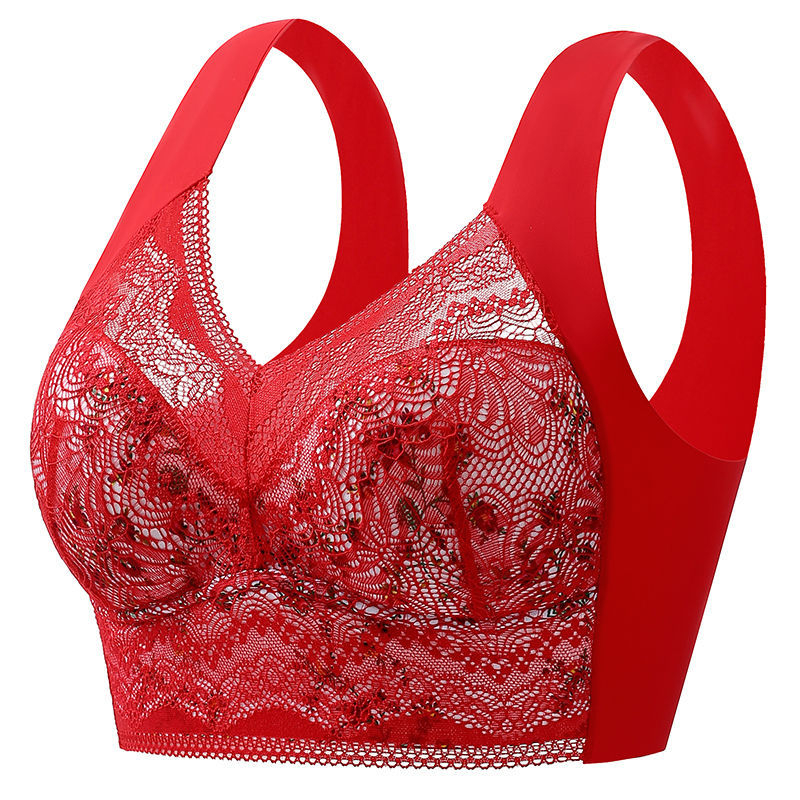 Čipkasti bustier-top bez žice, fiksne košarice, skuplja bočne dojke, vest stil, tanke košarice