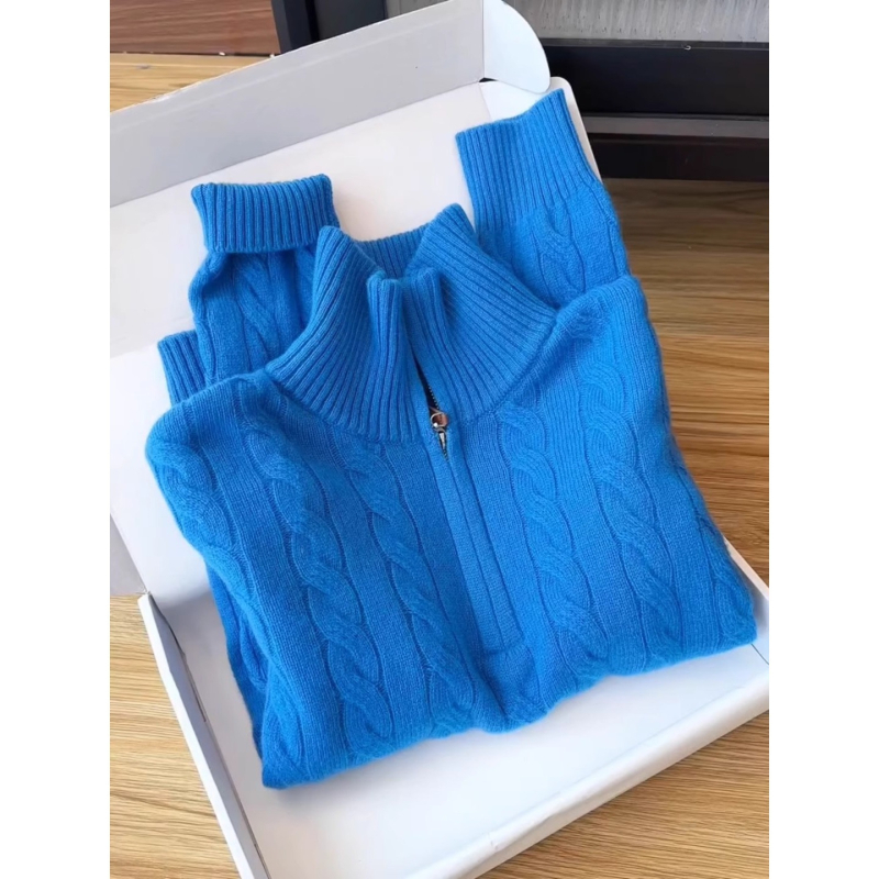 Ženski pleteni džemper s kapuljom, udoban kroj, dugi rukavi, pletenina, zima 2025