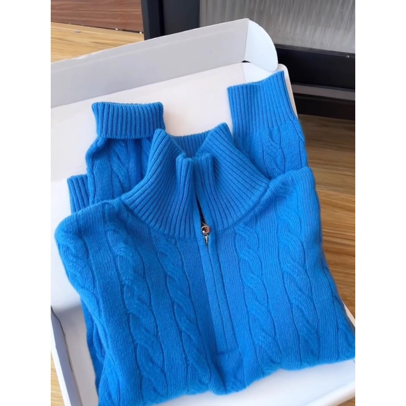 Ženski pleteni džemper s kapuljom, udoban kroj, dugi rukavi, pletenina, zima 2025