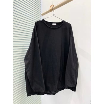 Ženska majica od pamuka s dugim rukavima, slobodan kroj, okrugli izrez, urban stil