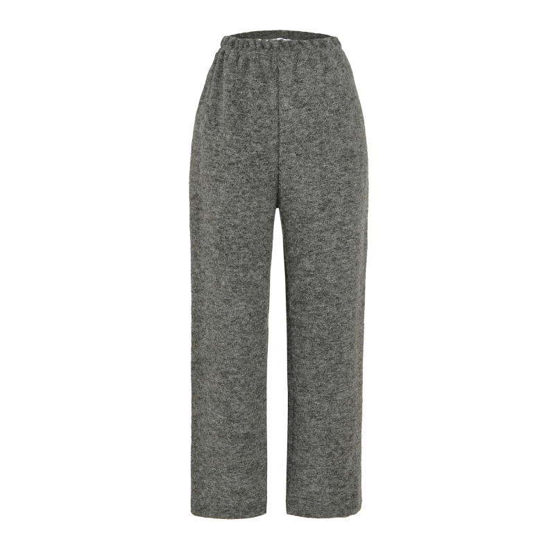 Ženske široke hlače od akrilnih vlakana, glavni materijal: spandeks, srednja debljina, jesen 2025