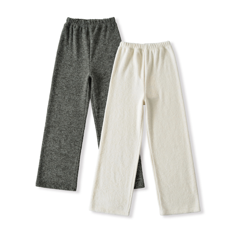 Ženske široke hlače od akrilnih vlakana, glavni materijal: spandeks, srednja debljina, jesen 2025