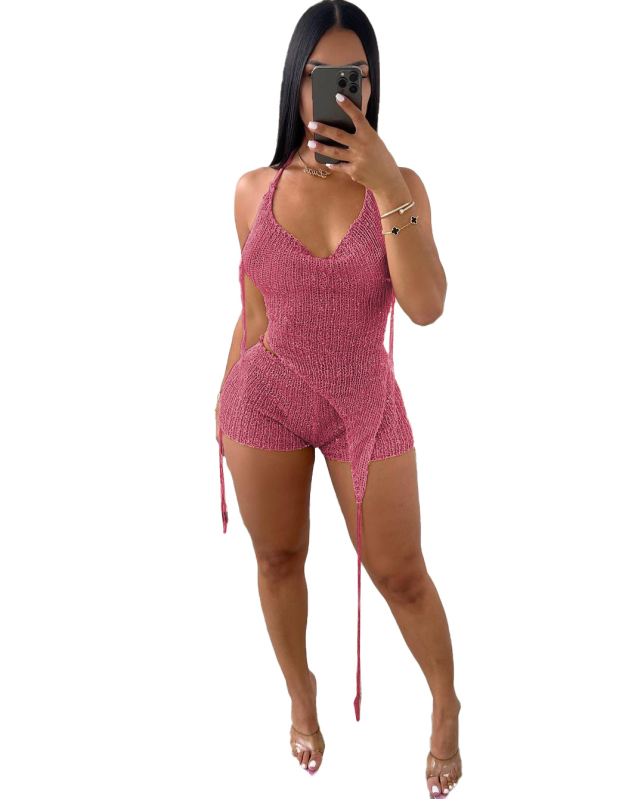 Ženski hlačni kostim, bez rukava, trodjelni set, hlače do 3/4 dužine, vuneno-polieterska smjesa 95% poliestera, ljeto 2023