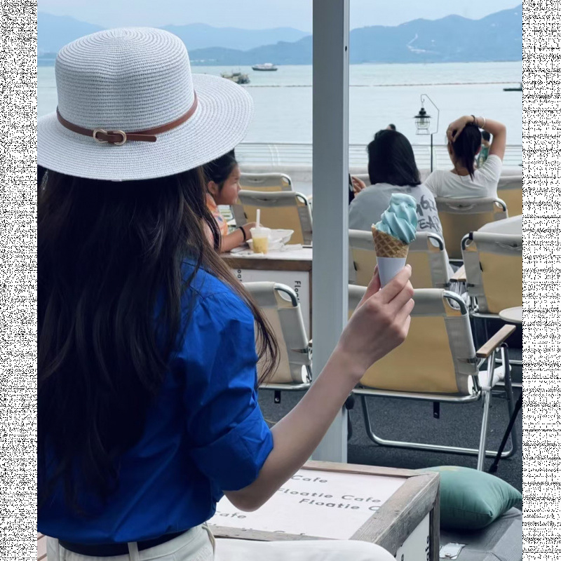 Pólónyakú kardigán-stílusú női ing, hosszú ujjú, 95%+ pamut, karcsú szabás