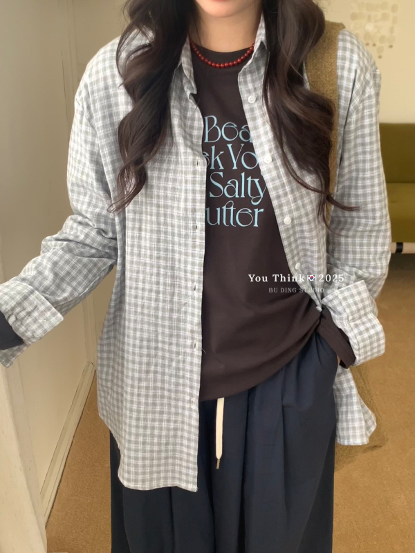 Majica s dugim rukavima, okrugli izrez, slobodan kroj, otisak, 50–70% pamuk