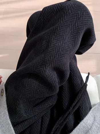 Női kötött chenille széles nadrág fleece béléssel, magas derekú, hosszú, őszi-téli casual, karcsúsító körte alkat számára