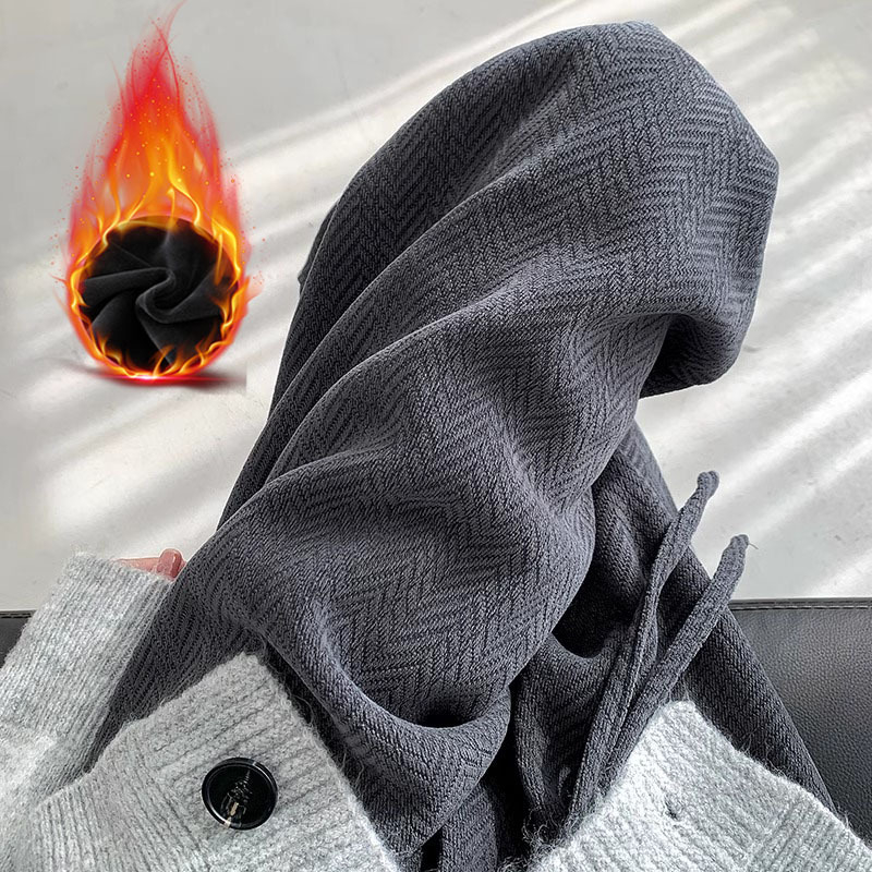 Női kötött chenille széles nadrág fleece béléssel, magas derekú, hosszú, őszi-téli casual, karcsúsító körte alkat számára