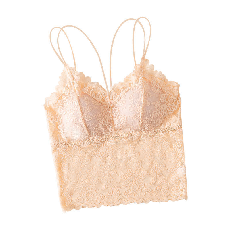 Top tubular cu susținere a bustului, spate dantelat, material nylon, 80% nylon, cupe pline, bretele reglabile