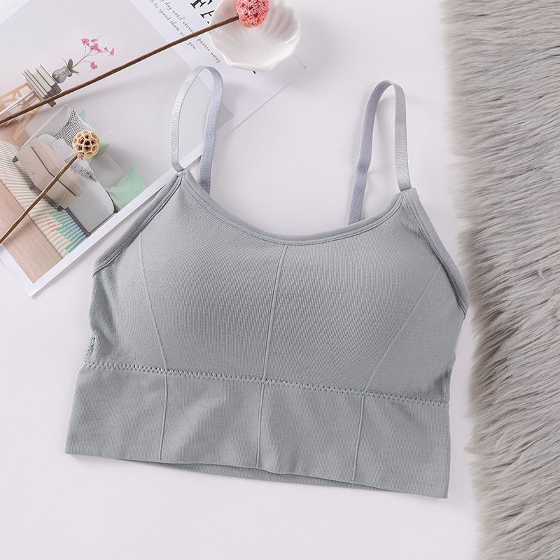 Sportski grudnjak wrap-back, podesive trake, push-up, najlon tkanina, 3/4 košarice, 86% glavni materijal