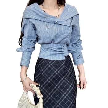 Ing, pamut-keverék anyagú Vinylon-nal, hercegnő ujjú, laza szabás, tavasz 2025