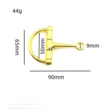 Κλείδωμα τσάντας – Μέταλλο, D-δαχτυλίδι, Γεωμετρικό μοτίβο, G2003