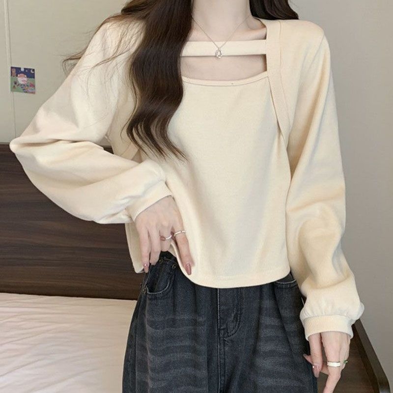 Oversize poliészter alap felső négyszögletes nyakkal, uj nélküli, hímzéssel