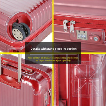 Θήκη κάλυμματος Rimowa αποσκευών – προστατευτικό κάλυμμα PVC, συμβατό με Topas, Salsa, Deluxe, Air, Essential (Spring 2024)