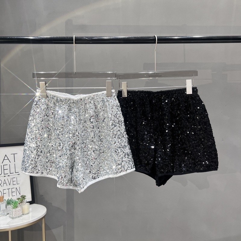 Casual hlače do 3/4 dužine od poliestera, 95%+, srednja debljina, ženski elegantan stil, proljeće 2024