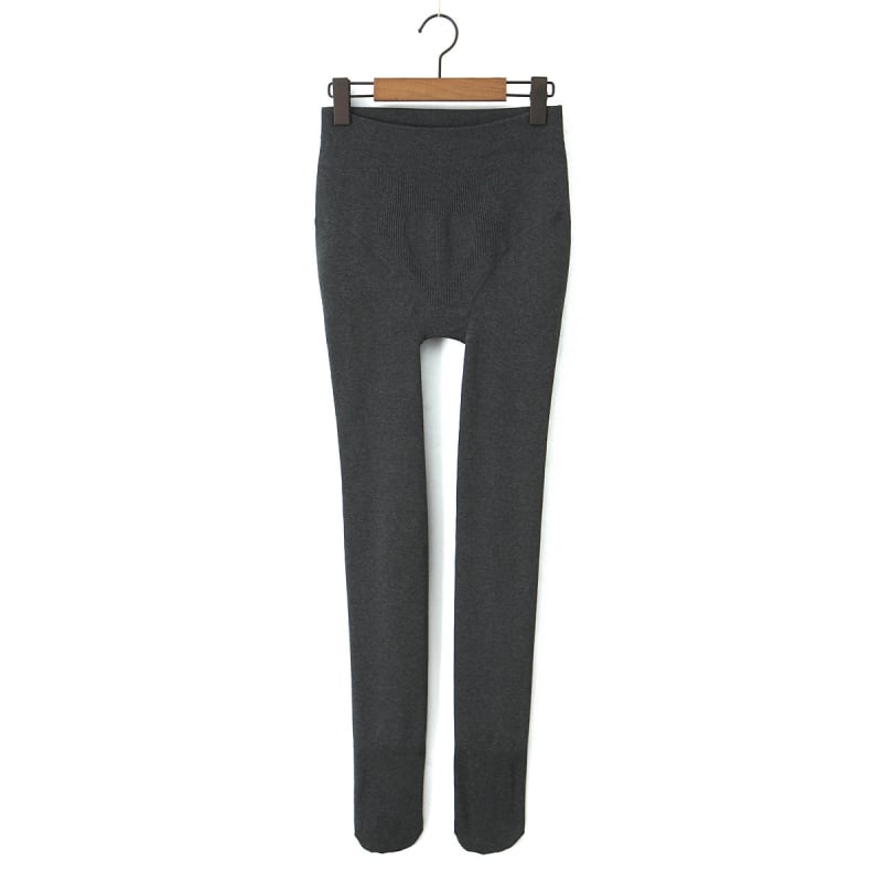 HAPPYHUT legginsi s flecom - visokim strukom, visokom elastičnošću, srednja debljina, viskozo-poliesterska smjesa s Yunrou pamukom, japansko-korejski ležerni stil