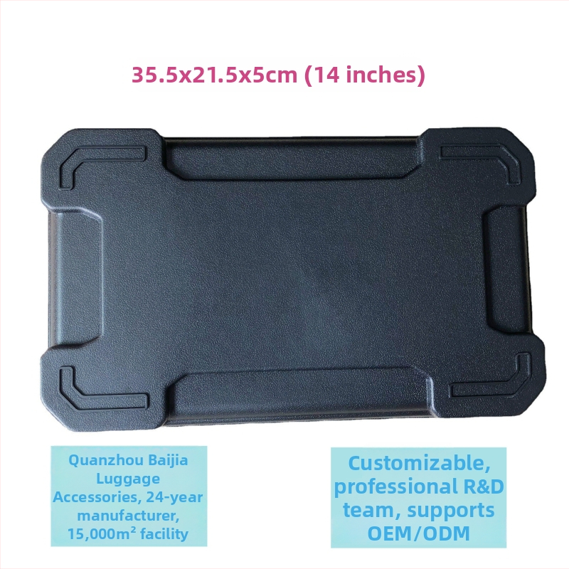 Baijia PP plastová podnož na kufor – 203 g, úspora hmotnosti, príslušenstvo pre batožinu