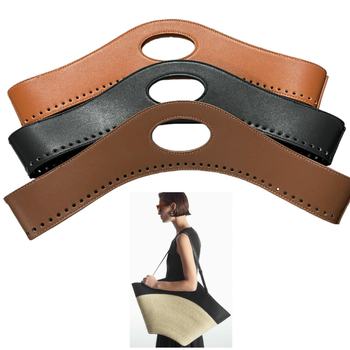 Αξεσουάρ για τσάντες με PU χειρολαβή, χειροποίητες δερμάτινες λεπτομέρειες, ύφανση με μοτίβο φεγγαριού, DIY clutch, αδιάβροχο, μάρκα Didi, Άνοιξη 2025