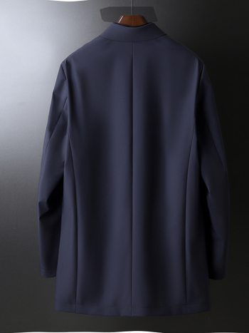 Muški kaput, casual stil, rever, srednja duljina, jednorisno kopčanje