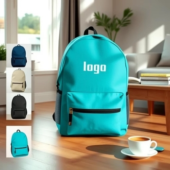 Školska torba za učenike, unisex, s logom tvrtke, od Oxford tkanine, prozračna, otporna na habanje, smanjuje teret, dječji stil, zakrivljene naramenice