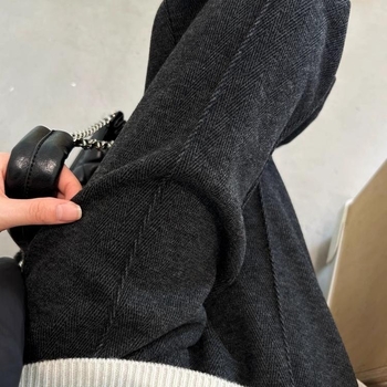 Női magas derekú kasmír keverék szűk szabású farmer, 3D vágás, regenerált cellulóz rost, tavasz 2025