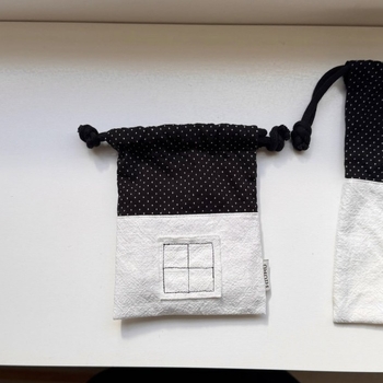 Torba za skladištenje u INS stilu, pamuk, kubičnog oblika, višestruka namjena